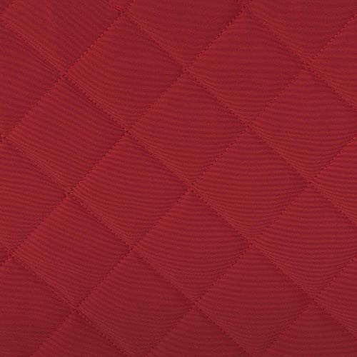 Outsunny 3 Person Patio Swing Chair Bench Outdoor Convertible Hammock Bed with Adjustable Canopy, Cushion, Pillows for Porch, Backyard, Garden, Red