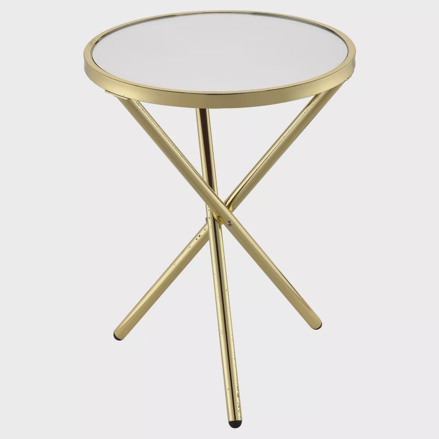 End Table Gold - Acme Furniture