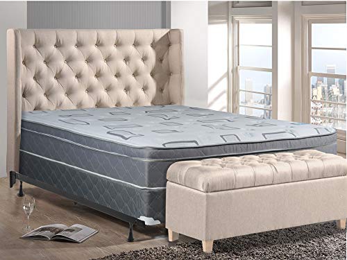 Nutan 10-Inch Meduim Firm Foam Encased Hybrid Eurotop Pillowtop Innerspring Fully Assembled Mattress, Good For The Back