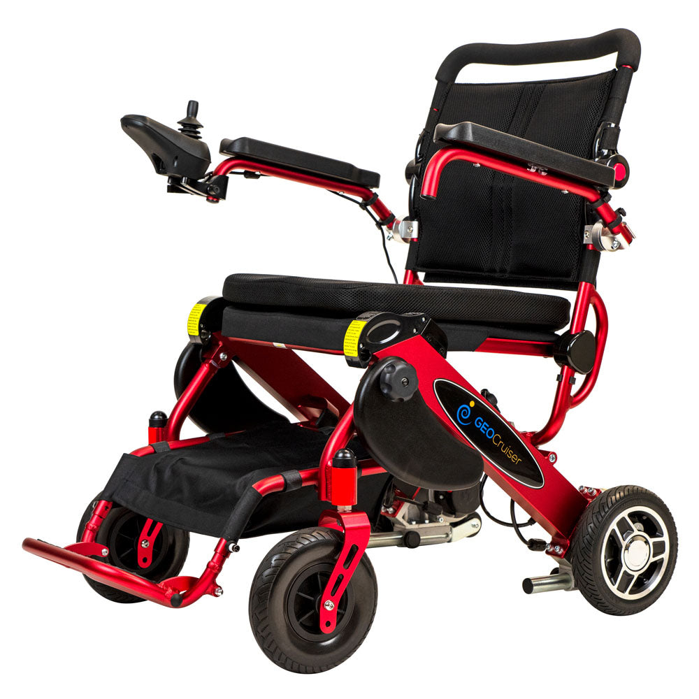 Geo Cruiser DX Lightweight Foldable Electric Wheelchair