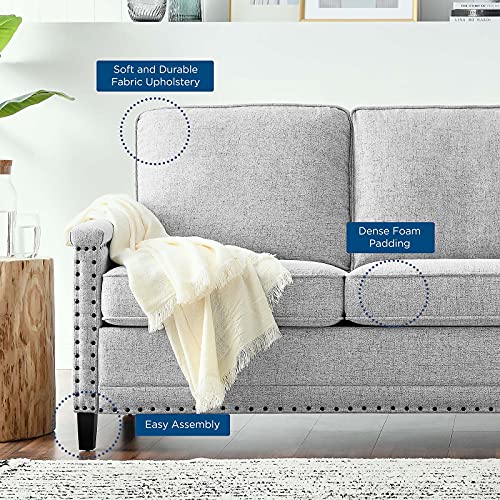 Modway Ashton Sofas, Light Gray