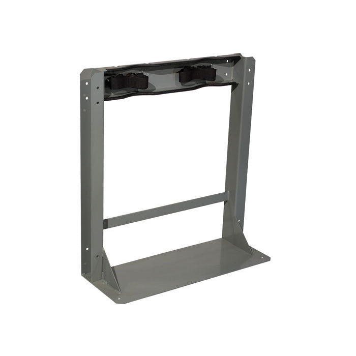 Justrite Steel Gas Cylinder Stand, 2 Cylinder Capacity
