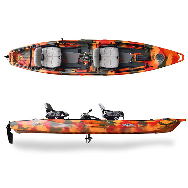 Feelfree Lure II Tandem Overdrive V2 Fishing Kayak