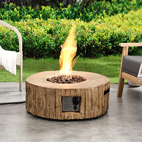 Ehomexpert Outdoor Propane Gas Fire Pits , 28