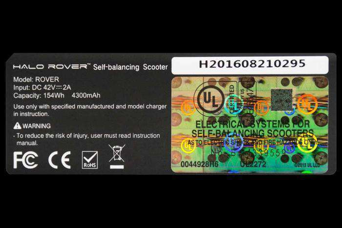 Halo Rover Electric Hoverboard Bluetooth 8.5