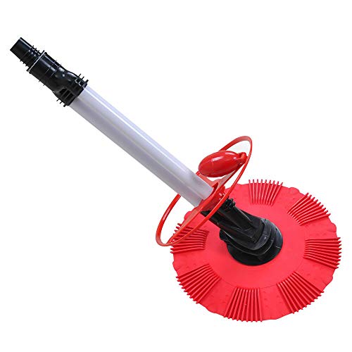 1x Automatic Pool Vacuum Cleaner,Swimming Pool Automatic, Cleaner Above Ground Clean, Pool Sweeper Vacuum Hose Set,Automatic Regulator Valve,