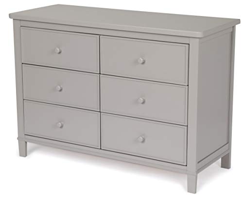 Delta Children Haven 6 Drawer Dresser, White