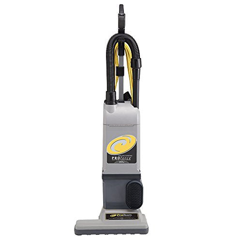 ProTeam ProForce 1500XP Bagged Upright Vacuum Cleaner with HEPA Media Filtration, Commercial Upright Vacuum with On-Board Tools, Corded