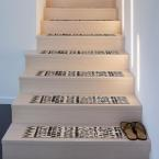 Bohemian Design Geometric Non-Slip Stair Treads 8.6