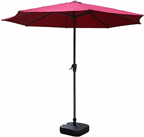 Patio Umbrella Patio Canopy Market Hanging Umbrellas, Outdoor Patio Umbrella with Water Injection Tank for Villa Scenic Beach Swimming Pool GCSQF210526