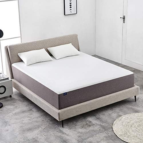 King Mattress, Molblly 14 Inch Memory Foam Mattress Bed in a Box, Breathable Bed Comfortable Mattress for Cooler Sleep Supportive & Pressure Relief, King Size Bed, Grey, 76