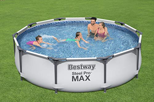 Bestway Steel Pro Frame Swimming Pool with Pump - 10 feet x 30 inch