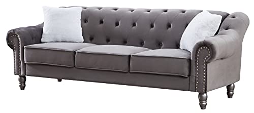 Glory Furniture Encino Sofas, Gray