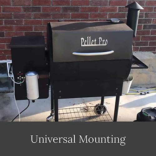 Pellet Pro The Elite Pellet Hopper Assembly with PID Temp Control- 12 inch Hopper