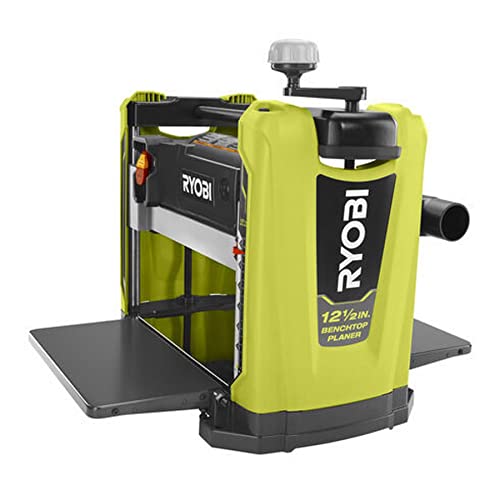 RYOBI AP1305 15 Amp 12-1/2 in. Corded Thickness Planer with Planer Knives, Knife Removal Tool, Hex Key and Dust Hood