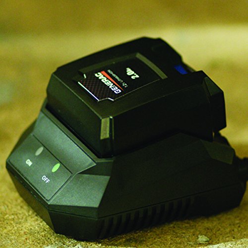 Generac Gas Pressure Washer 3100 PSI 2.5 GPM Lithium-Ion Electric Start with PowerDial Spray Gun, 25' Hose and 4 Nozzles