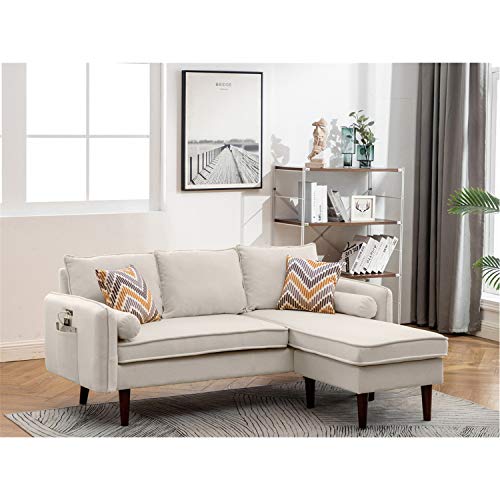 Lilola Home LHF-89628BE Sectional, Beige