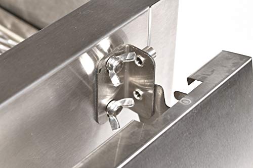 IG Charcoal BBQ IG693247 BBQ Grill, Silver