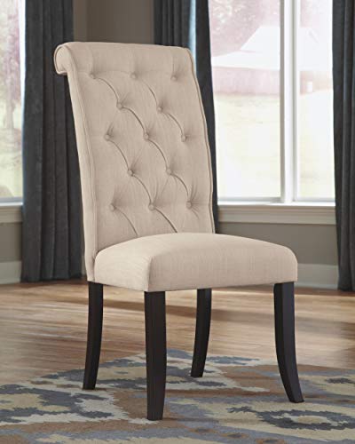 Signature Design by Ashley Tripton Dining Room Chair, Linen