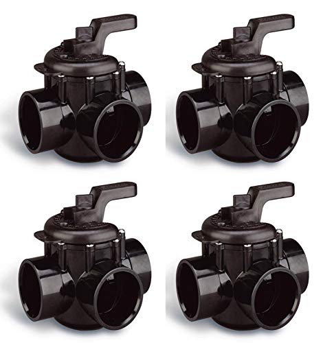 Pentair New Pool 3-Way Plumbing PVC No Lube Diverter Valves 2