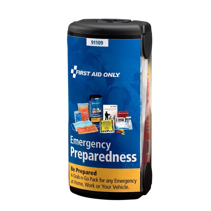 First Aid Only Emergency Preparedness Grab-and-Go Pod (Case of 12)