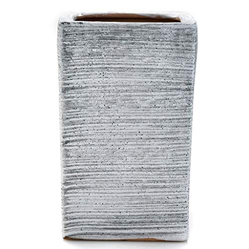 TXXM Flower Pot 20 32/26 37.5cm Ceramic Flower Pot Square Indoor Floor Garden Pot (Color : A, Size : 2032cm)