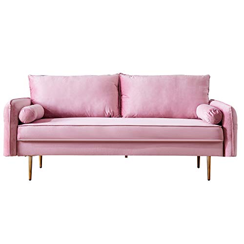 Merax 2-Seat Velvet Sofa with pocket-71 W, 71