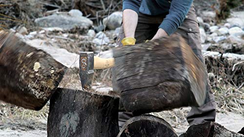 1844 Helko Werk Germany Saxon Splitting Axe - Wood Splitting Axe Splitting Maul Wood Splitter Chopping Axe German Made 13588