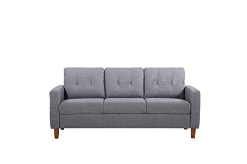 US Pride Furniture S5389-S-USP Sofas, Dark Grey