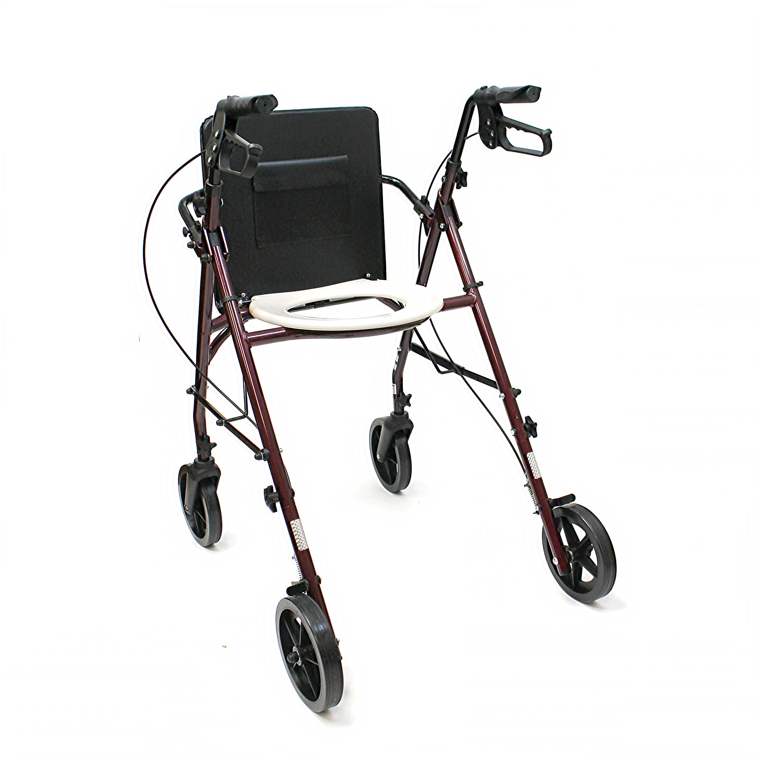 Free2Go Over-the-Toilet Rollator Walker with Toilet Seat RETURN