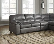 Signature Design by Ashley - Bladen Contemporary Right Arm Facing Sofa - Sectional Component Only, Slate