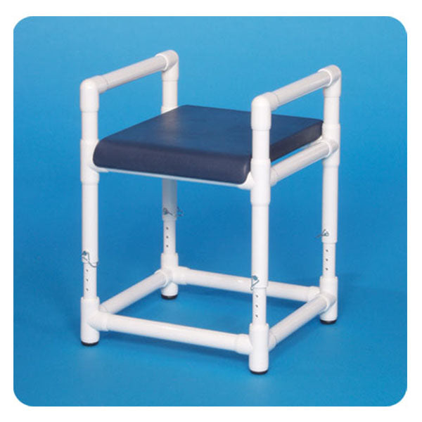 IPU Shower Bench with Solid Deluxe Soft Seat
