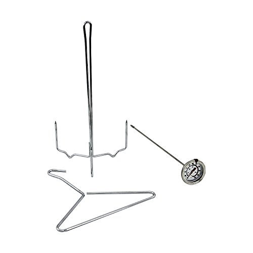 CHARD TFPD30A, Aluminum Fryer Pack with Spigot, Silver Cast Iron, 30 quart