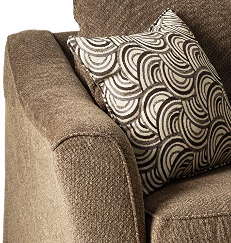 Lane Home Furnishings 6485-02 Albany Truffle Loveseat, Brown