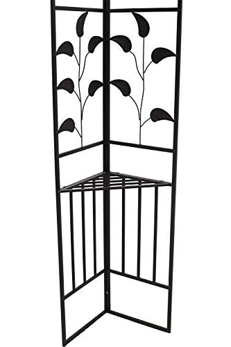 SUNA OUTDOOR Gazebo 10x13 Ft Steel Frame Two-Tiered Top Canopy, Leaf Screen Decor Gazebo with Adjustable Netting for Garden Backyard, Tan