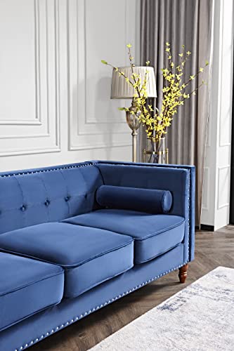 US Pride Furniture S5369N-S5372N-S Sofas, Blue