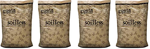 Roots Organics ROS, 1.5 cu. Ft. Coco Soilless Mix Soil-amendments, Natural (4)