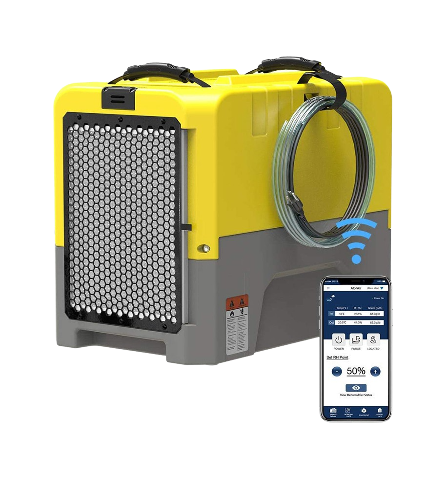 AlorAir Storm LGR Extreme Commercial Restoration Dehumidifier 85 PPD with WiFi App New