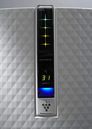 Sharp Triple Action Plasmacluster Air Purifier with Humidifying Function (254 sq. ft.), KC-850U , White