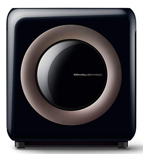 Coway Airmega AP-1512HHS (AP-1519P) HEPA Air Purifier, 16.8 x 18.3 x 9.6, Black/Brown