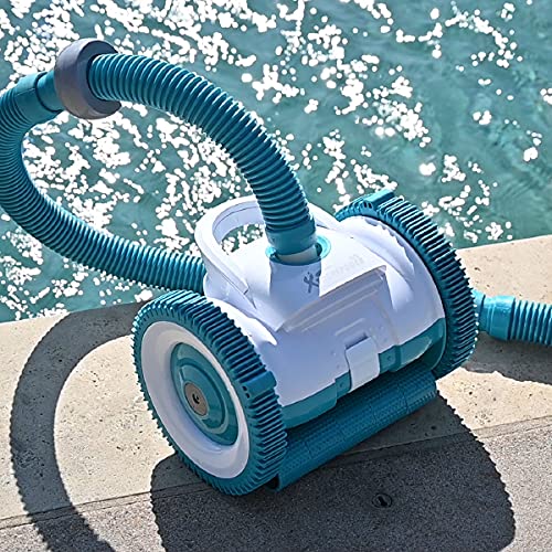 XtremepowerUS Premium Automatic Suction Pool Cleaner for In-Ground Pools with 39' ft. Hose Set (Automatic 2 Wheel Pool Cleaner Vacuum)