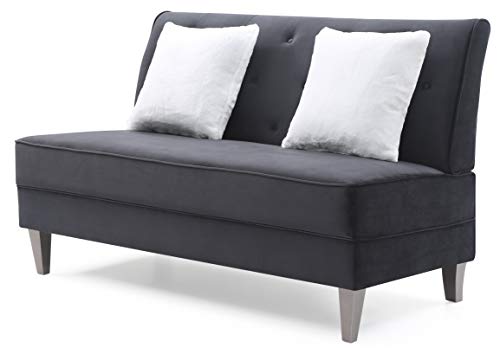 Glory Furniture Benedict Settee Love Seats, Black