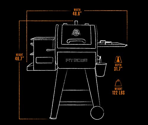 PIT BOSS 10532 PB0500SP Wood Pellet Grill, Black