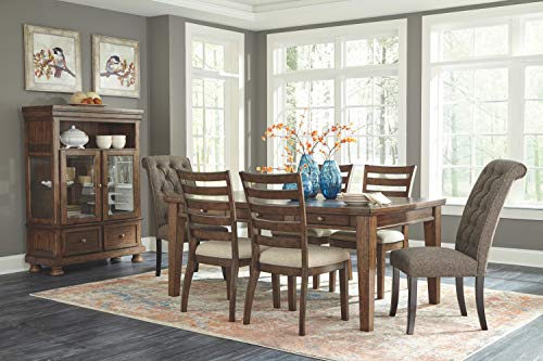 Signature Design by Ashley Tripton Dining Room Chair, Linen