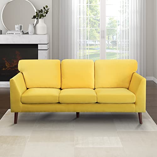 Lexicon Escandon Living Room Sofa, Yellow