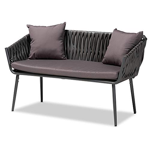 Baxton Studio Sectional Sofas, Grey