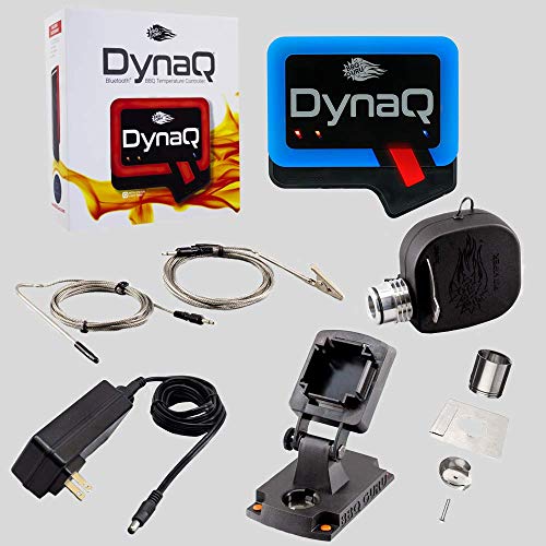 BBQ Guru's DynaQ Bluetooth BBQ Temperature Control Universal Kit for Smokers | Black