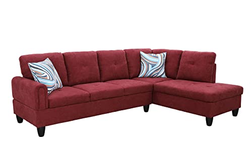 Star Home Living SE-9704B Sofas, Red