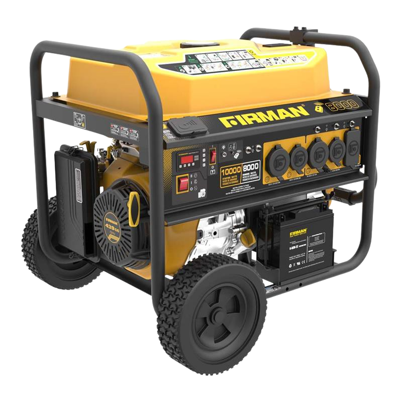 Firman P08003 8000W/10000W 50 Amp Remote Start Gas Generator New