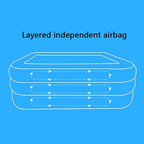 BUYT Inflatable Swimming Pool for Big Kids Blow Up Pool Portable Outdoor Indoor Garden Backyard Water Play